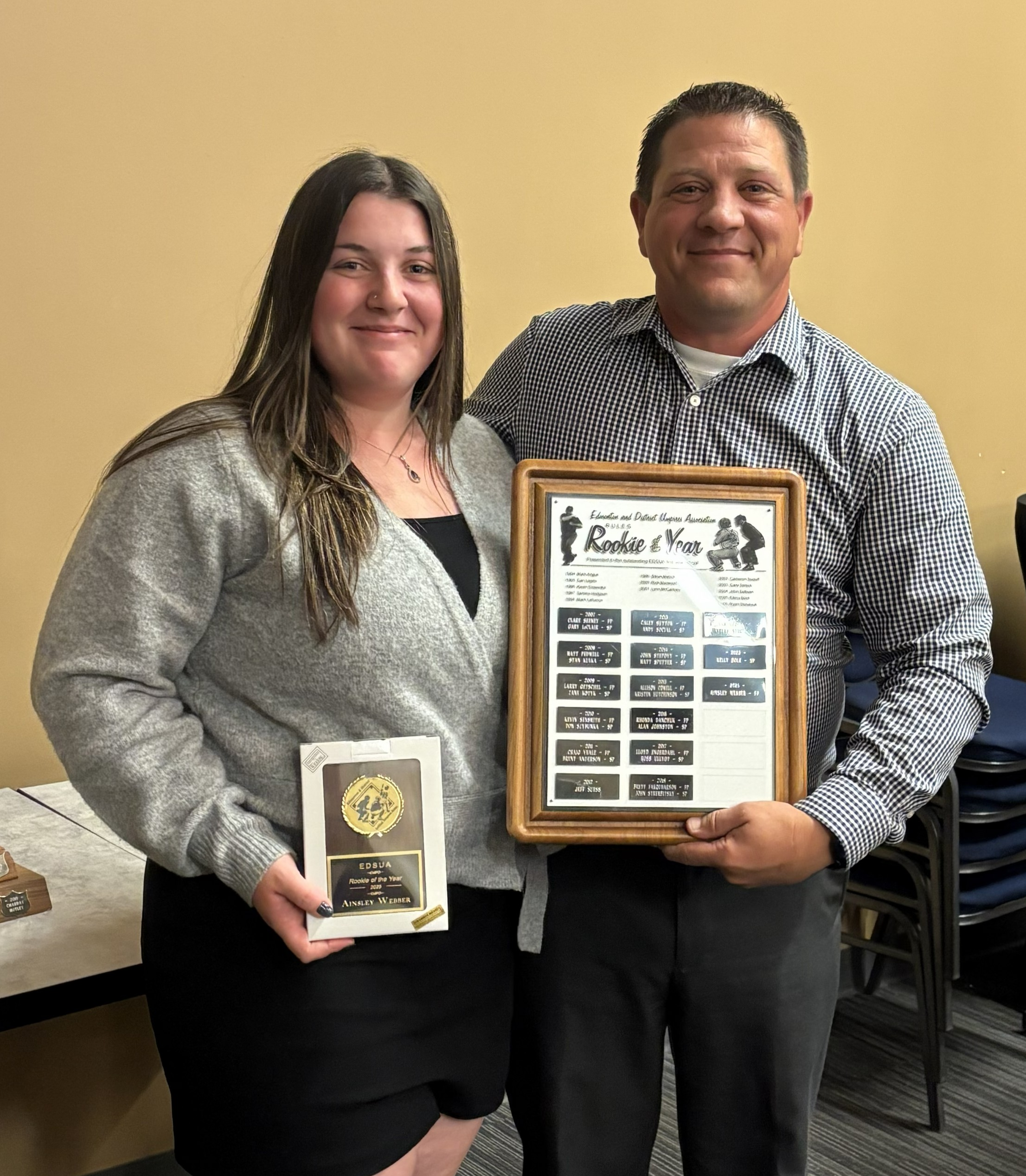 Rookie of the Year - Ainsley Webber